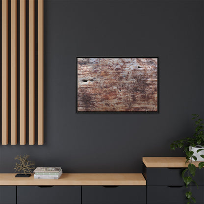 Rustic Textures - Unique Stretched Canvas Wall Art