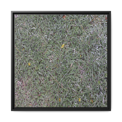 Grassy Texture - Unique Stretched Canvas Wall Art