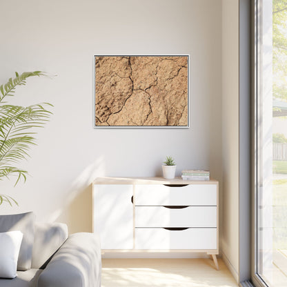 Parched Land - Unique Stretched Canvas Wall Art