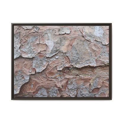 Flaking Serenity - Unique Stretched Canvas Wall Art