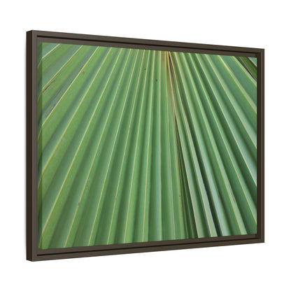 Verdant Veins - Unique Stretched Canvas Wall Art