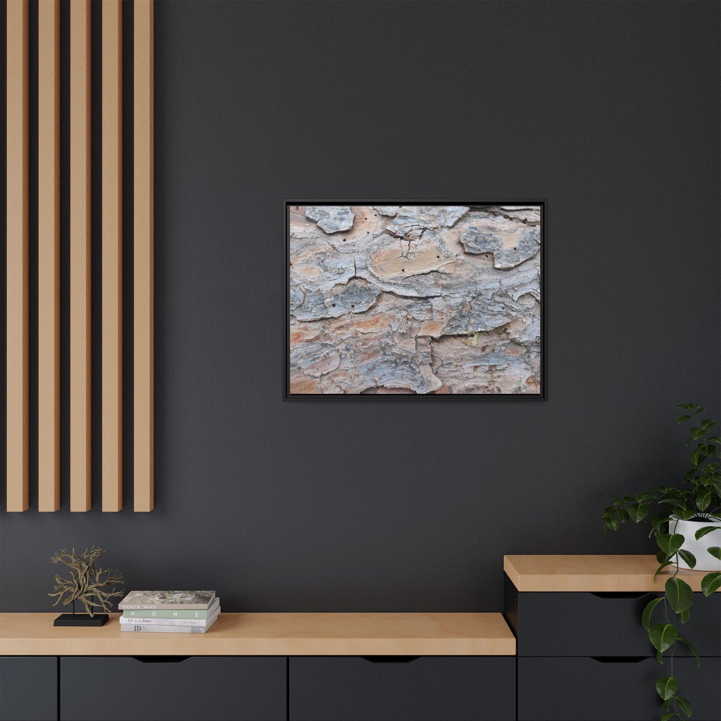 Peeling Memories - Unique Stretched Canvas Wall Art