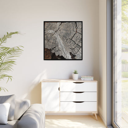Time's Signature - Unique Stretched Canvas Wall Art