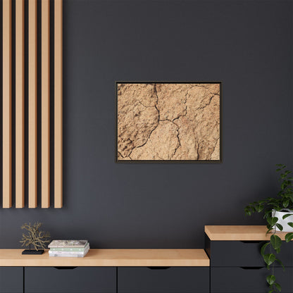 Parched Land - Unique Stretched Canvas Wall Art