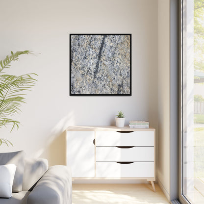 Granite Bubbles - Unique Stretched Canvas Wall Art