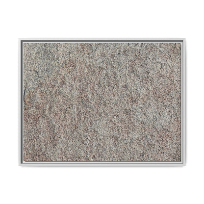 Granular Whispers - Unique Stretched Canvas Wall Art