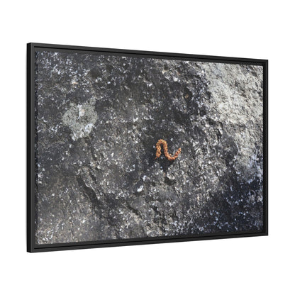 Volcanic Ash and Copper - Unique Stretched Canvas Wall Art