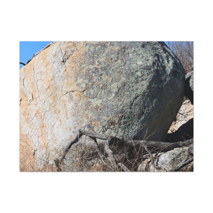 Boulder's Solitude - Unique Stretched Canvas Wall Art - Art By Earth