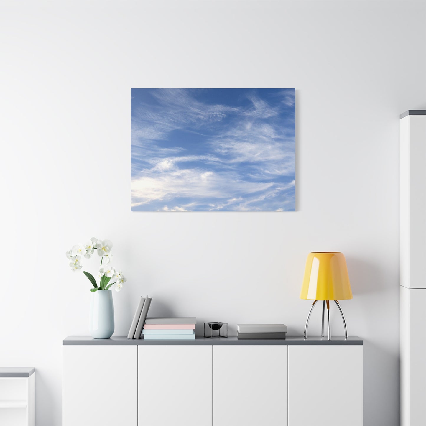 Ethereal Drift - Unique Frameless Canvas Wall Art