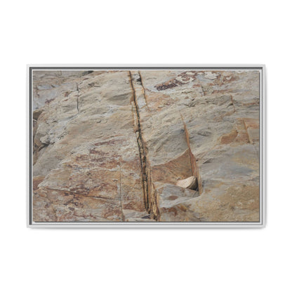 Sedimentary Symphony - Unique Stretched Canvas Wall Art