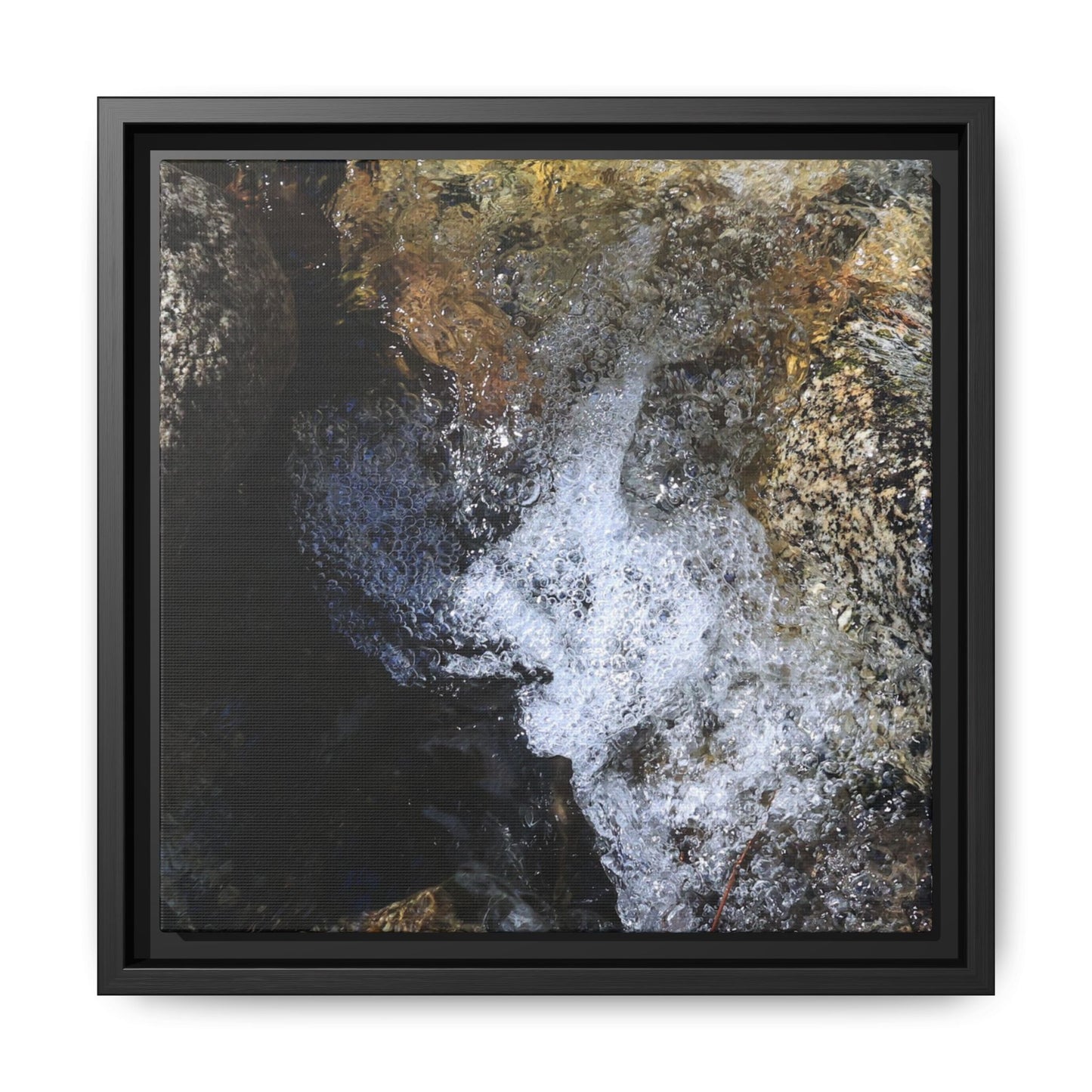Nature's Turbulence - Unique Stretched Canvas Wall Art