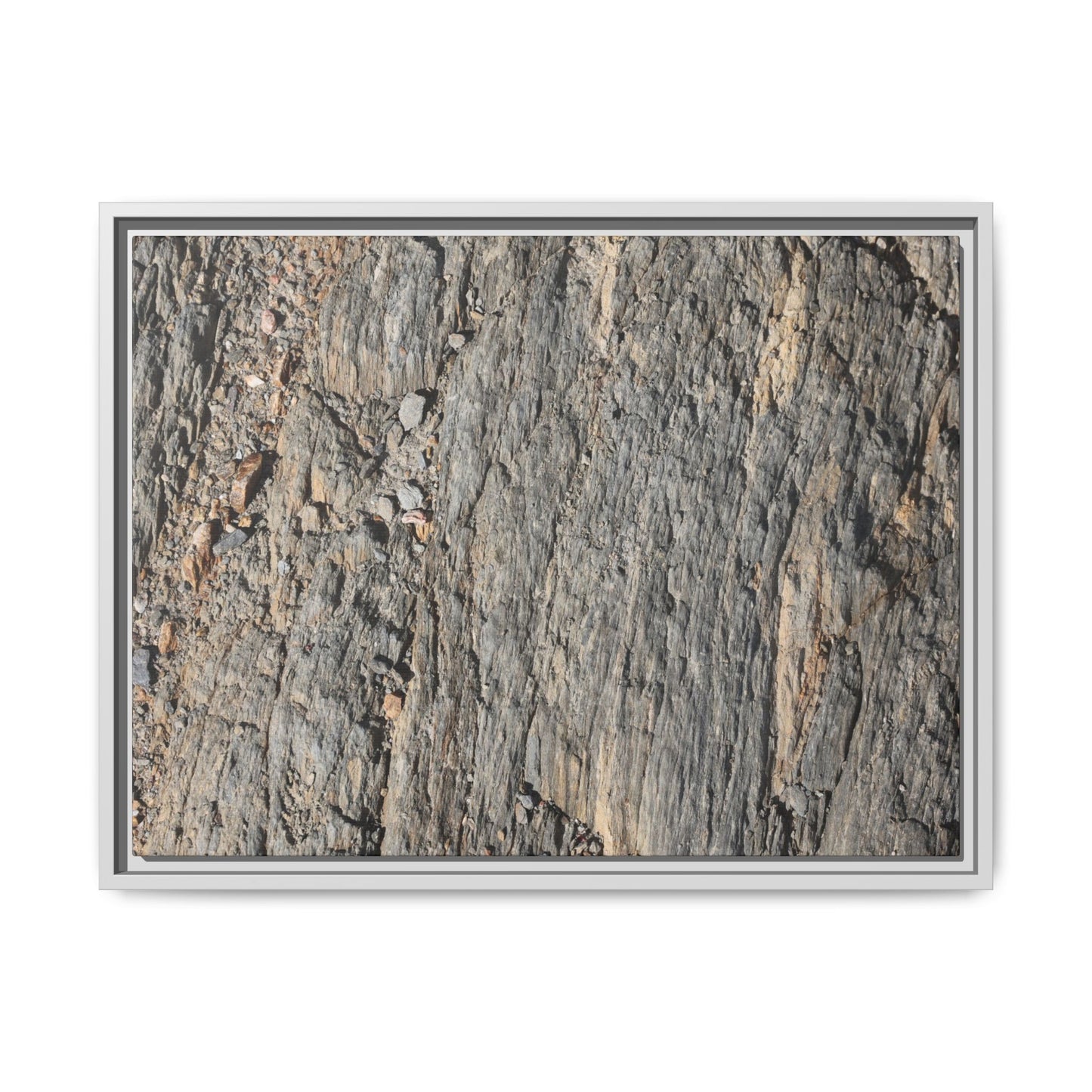 Textured Earth - Unique Stretched Canvas Wall Art