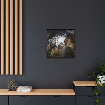 Cascading Momentum - Unique Stretched Canvas Wall Art