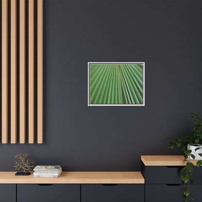 Verdant Veins - Unique Stretched Canvas Wall Art
