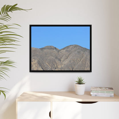 Arid Mountain Breath - Unique Stretched Canvas Wall Art - Art By Earth