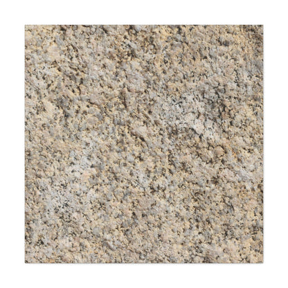 Granular Echoes - Unique Frameless Canvas Wall Art