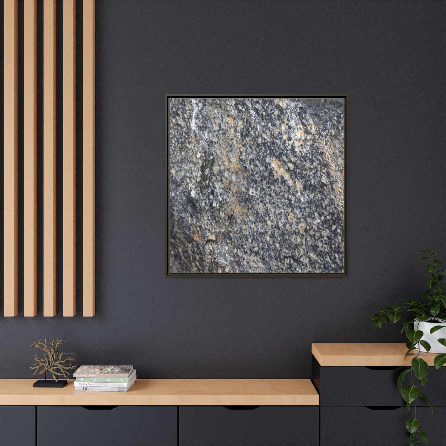 Crystalline Echoes - Unique Poster Wall Art