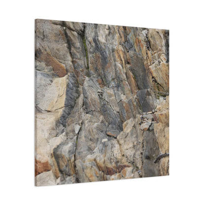 Fractured Memory - Unique Frameless Canvas Wall Art