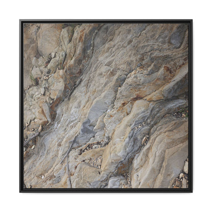 Layers of Earth's History - Unique Stretched Canvas Wall Art