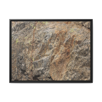 Weathered Rock Formation - Unique Stretched Canvas Wall Art
