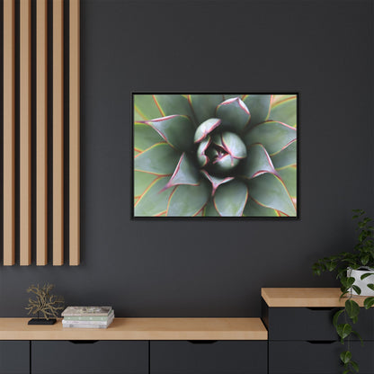 Spiky Elegance - Unique Stretched Canvas Wall Art