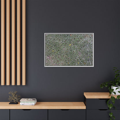 Grassy Texture - Unique Stretched Canvas Wall Art