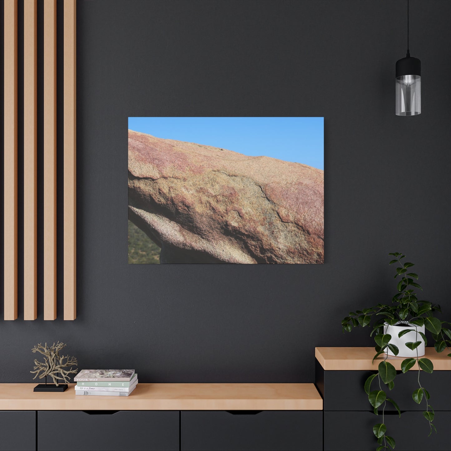Stone Dreamer - Unique Frameless Canvas Wall Art