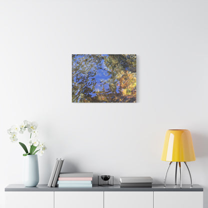 Water's Whisper - Unique Frameless Canvas Wall Art