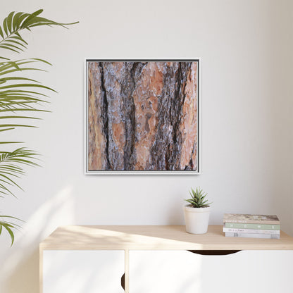 Earthy Embrace - Unique Stretched Canvas Wall Art