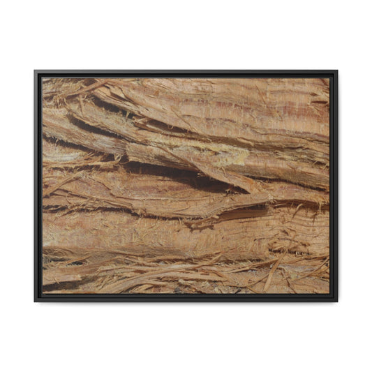 Splintered Bark - Unique Stretched Canvas Wall Art