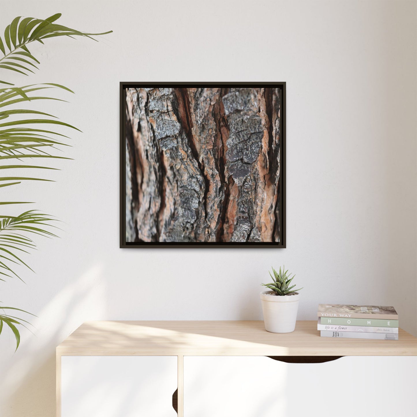 Fractured Nature - Unique Stretched Canvas Wall Art