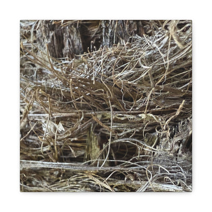 Whispers in Dry Grass - Unique Frameless Canvas Wall Art