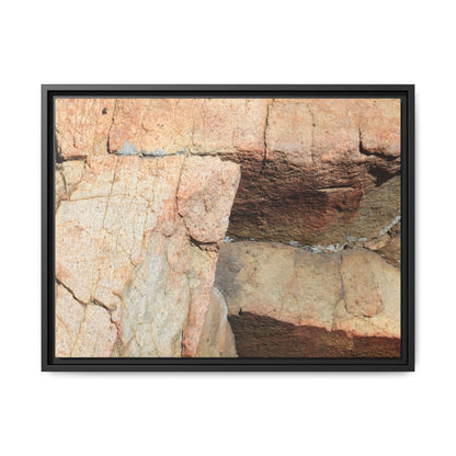 Fractured Stone - Unique Stretched Canvas Wall Art