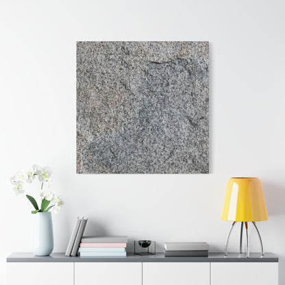 Echoes in Rock - Unique Frameless Canvas Wall Art