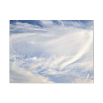 Whispers of Celestial Breath - Unique Frameless Canvas Wall Art