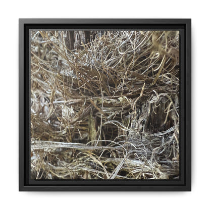 Tangled Whispers of Autumn - Unique Stretched Canvas Wall Art