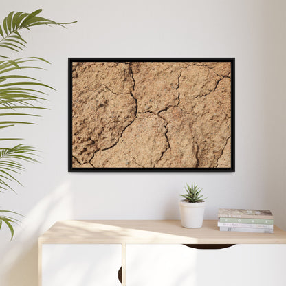 Parched Land - Unique Stretched Canvas Wall Art