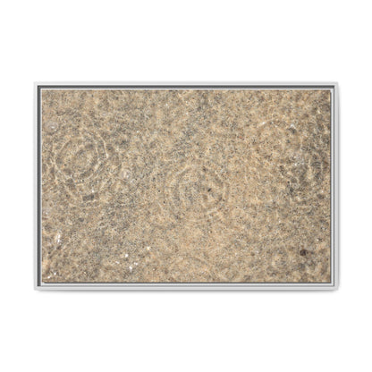 Whispers of Sand - Unique Stretched Canvas Wall Art