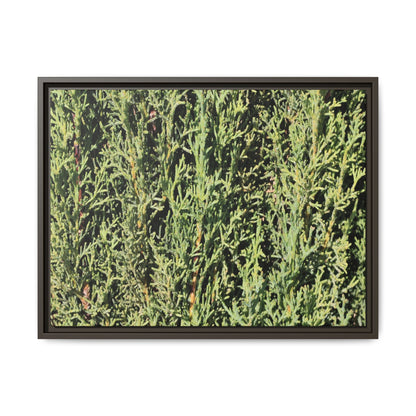 Emerald Labyrinth - Unique Stretched Canvas Wall Art - Art By Earth