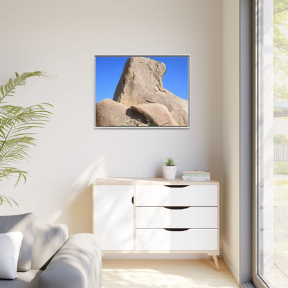 Rocky Sentinel - Unique Stretched Canvas Wall Art