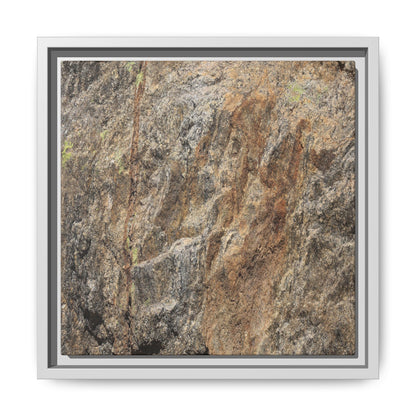 Weathered Rock Formation - Unique Stretched Canvas Wall Art