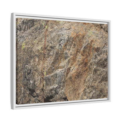 Weathered Rock Formation - Unique Stretched Canvas Wall Art