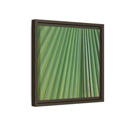 Emerald Rays - Unique Stretched Canvas Wall Art