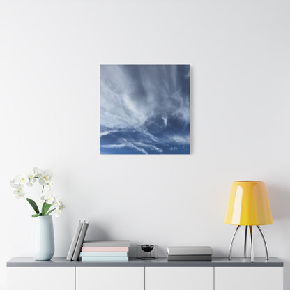 Whispers of the Celestial Realm - Unique Frameless Canvas Wall Art