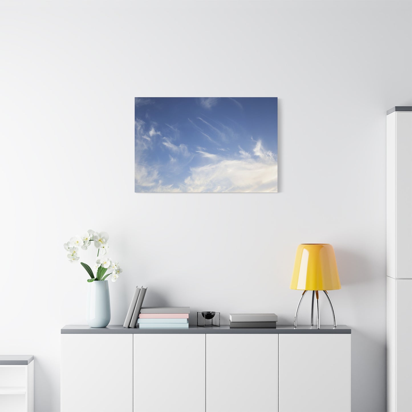 Sky's Breath - Unique Frameless Canvas Wall Art