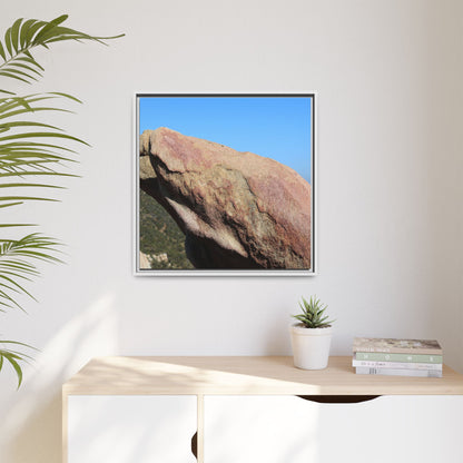 Sleeping Stone - Unique Stretched Canvas Wall Art