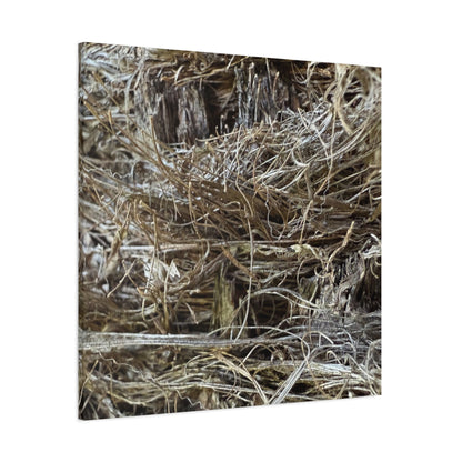 Whispers in Dry Grass - Unique Frameless Canvas Wall Art