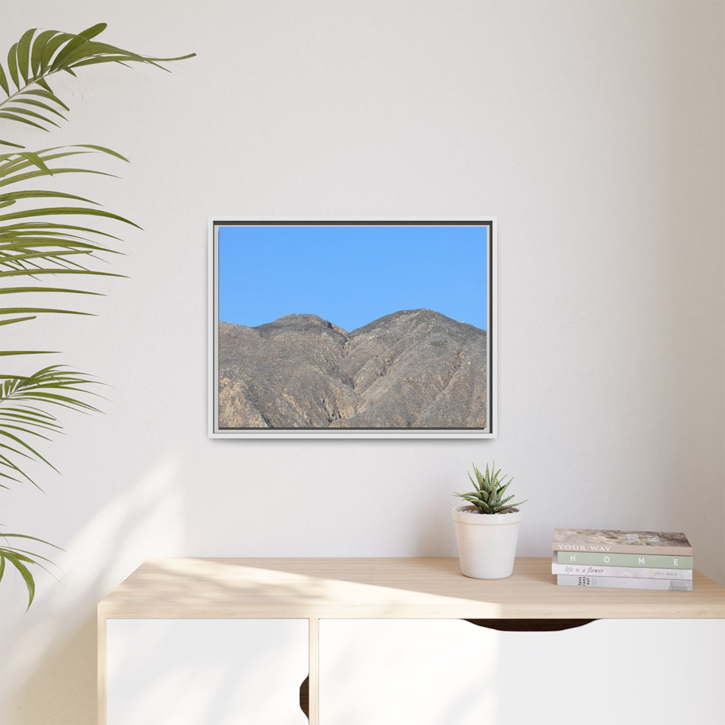 Arid Mountain Breath - Unique Stretched Canvas Wall Art - Art By Earth
