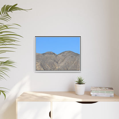 Arid Mountain Breath - Unique Stretched Canvas Wall Art - Art By Earth