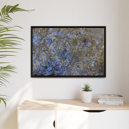 Aquatic Reflections - Unique Stretched Canvas Wall Art